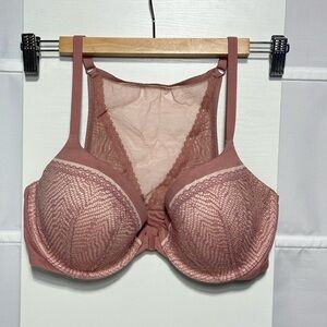 Victoria's Secret Lace Bra in Dusty Rose